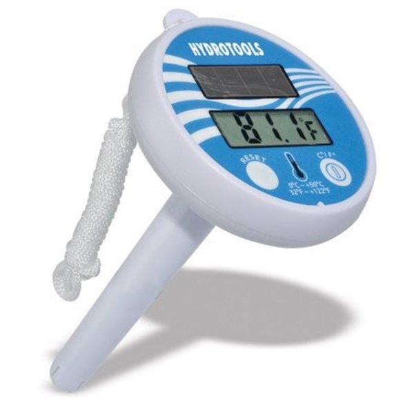 Swimline Hydrotools Digital Solar Powered Floating Pool and Spa Thermometer In The Swim