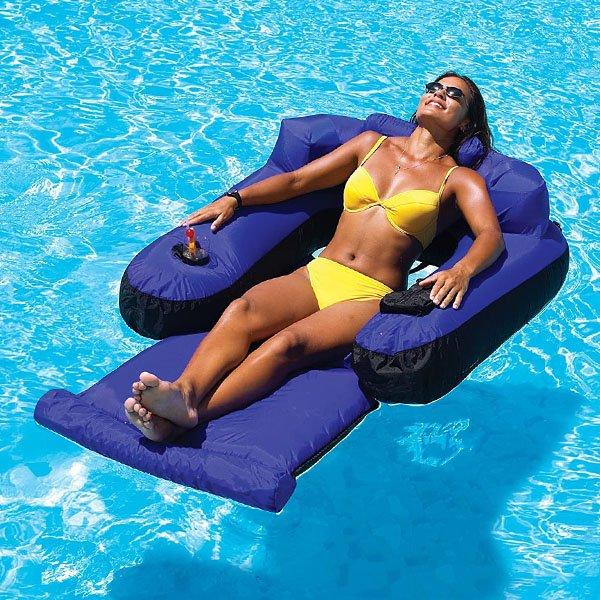 Swimline  Ultimate Fabric-Covered Pool Lounger