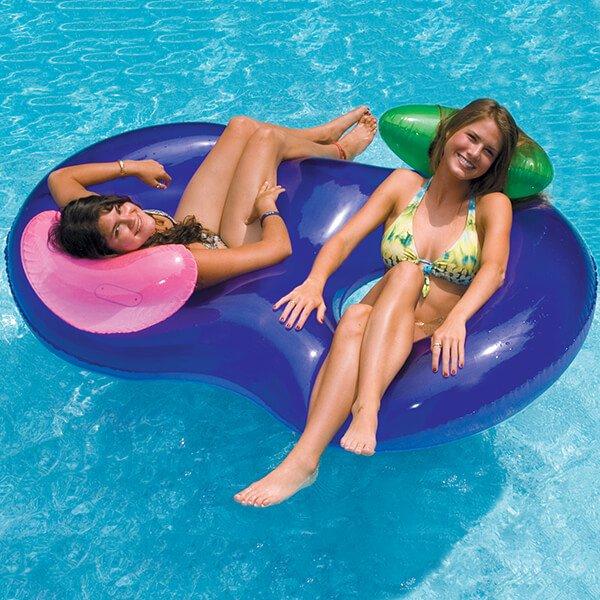 Swimline  Side by Side Double Tube Pool Lounge