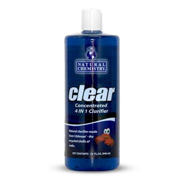 Natural Chemistry Clear Chitosan Based Clarifier 32 oz Leslie's Pool