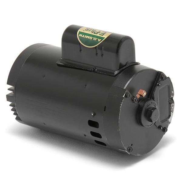 E-Plus Energy Efficient 56C C-Face 2 HP Full Rated Pool and Spa Pump Motor, 10.4-9.6A 208-230V