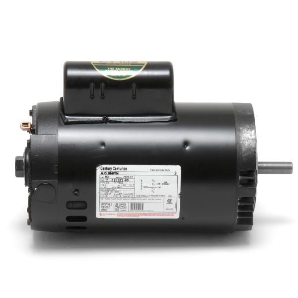 E-Plus Energy Efficient 56C C-Face 2 HP Full Rated Pool and Spa Pump Motor, 10.4-9.6A 208-230V