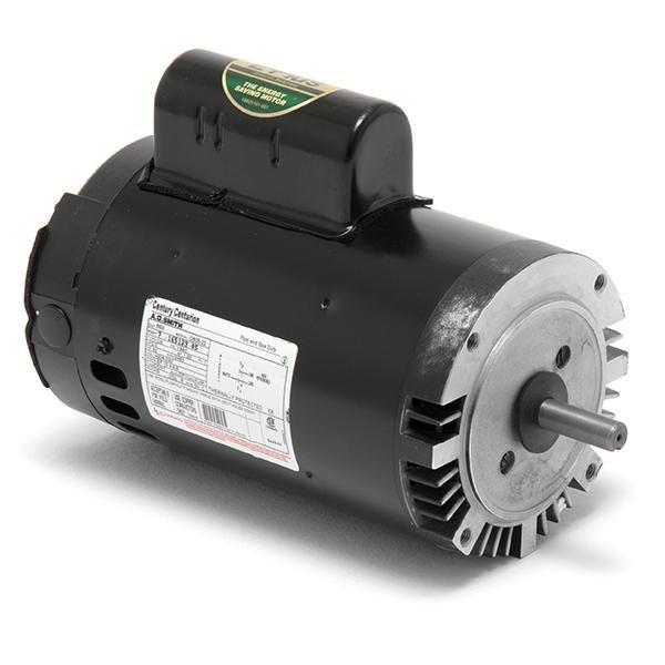 E-Plus Energy Efficient 56C C-Face 2 HP Full Rated Pool and Spa Pump Motor, 10.4-9.6A 208-230V