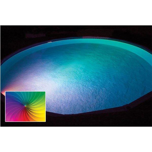 Aboveground Multicolored Pool Lighting