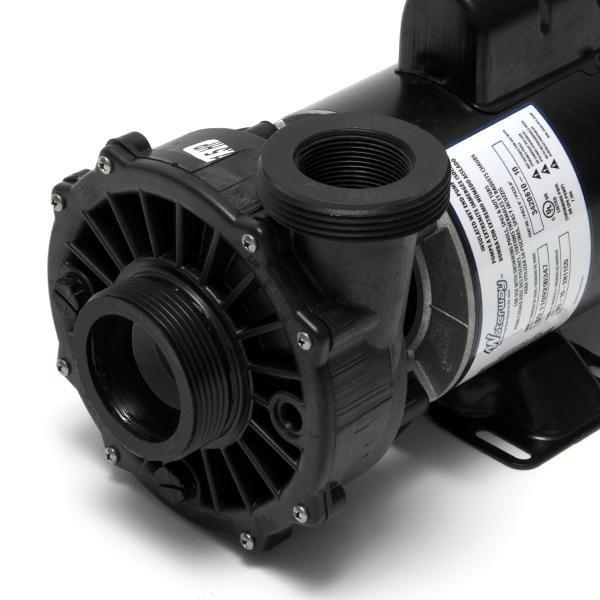 Hi-Flo Side Discharge 2HP Dual-Speed Spa Pump, 230V
