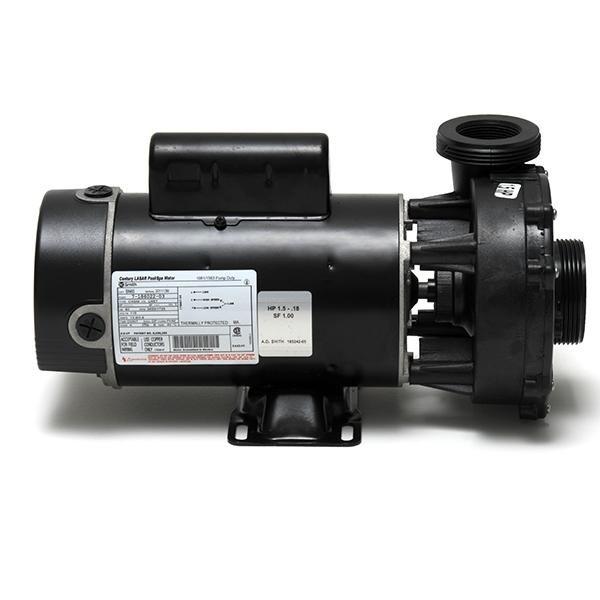 Hi-Flo Side Discharge 2HP Dual-Speed Spa Pump, 230V
