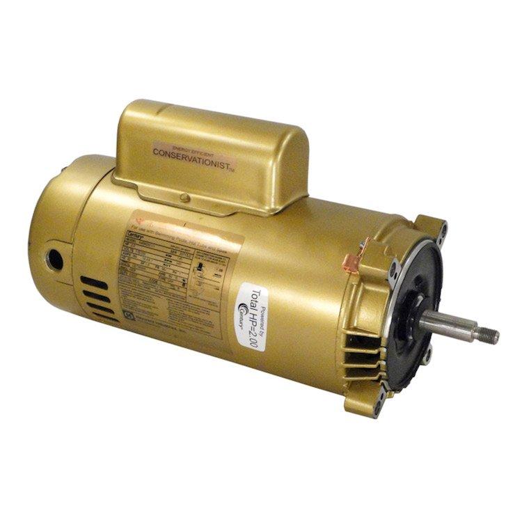Hayward - SPX1615Z1M 2 HP Single Phase Threaded Shaft 115/230V Motor for Super Pump