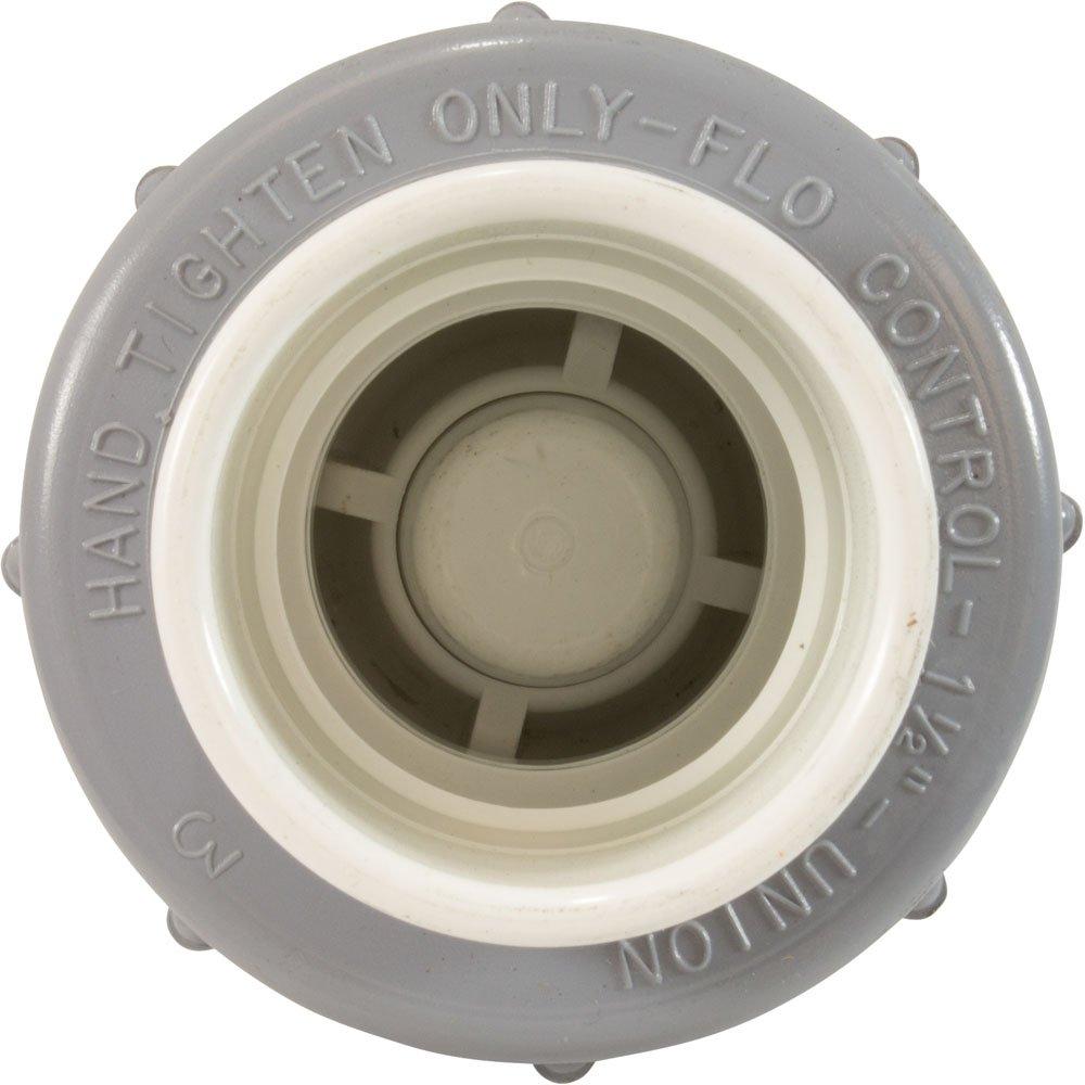 Flo Control  Check Valve Flo Control,Spring,1-1/2"s,1/2lb,True Union,Wht