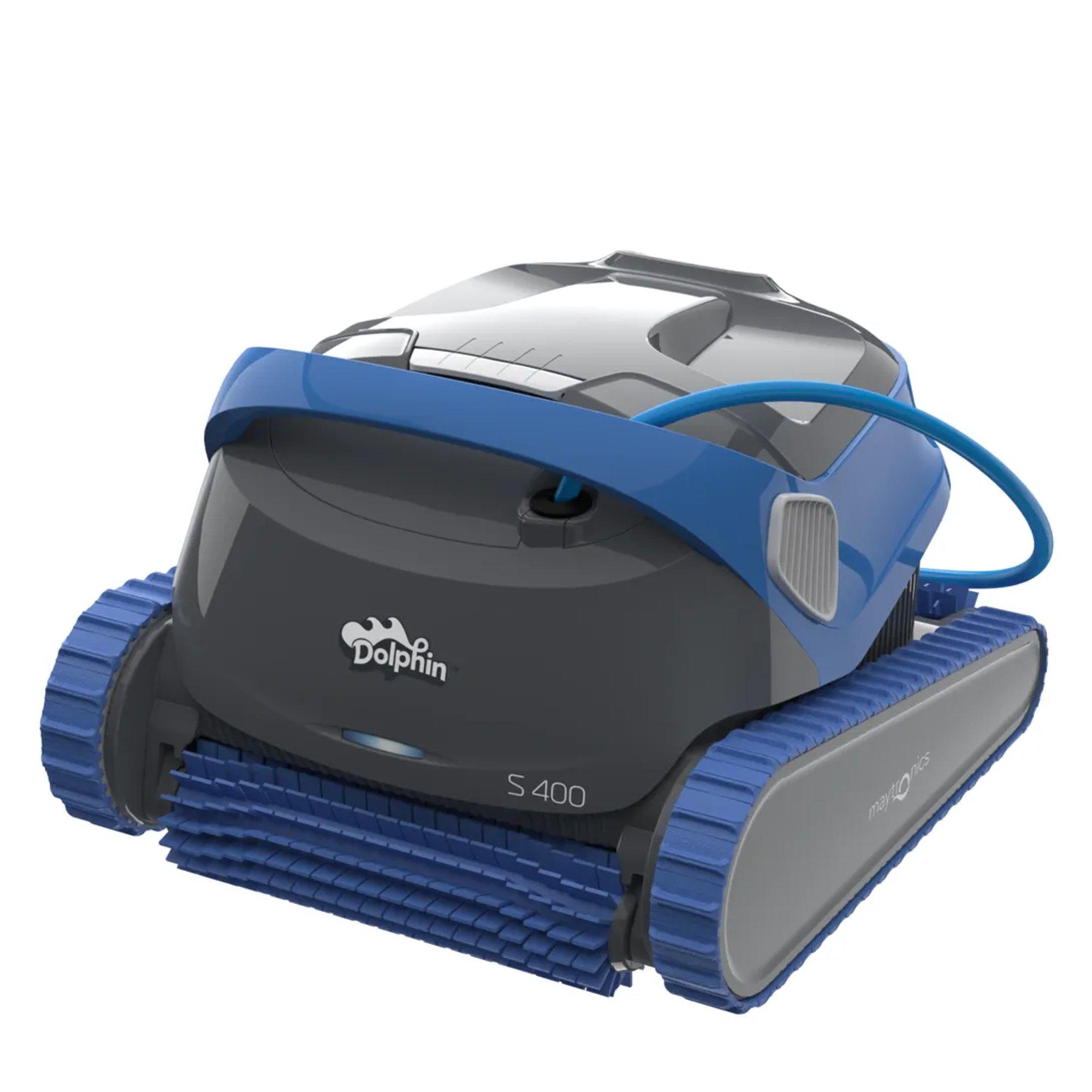 Dolphin  S400 Robotic Pool Cleaner With MyDolphin Plus App Control and Caddy
