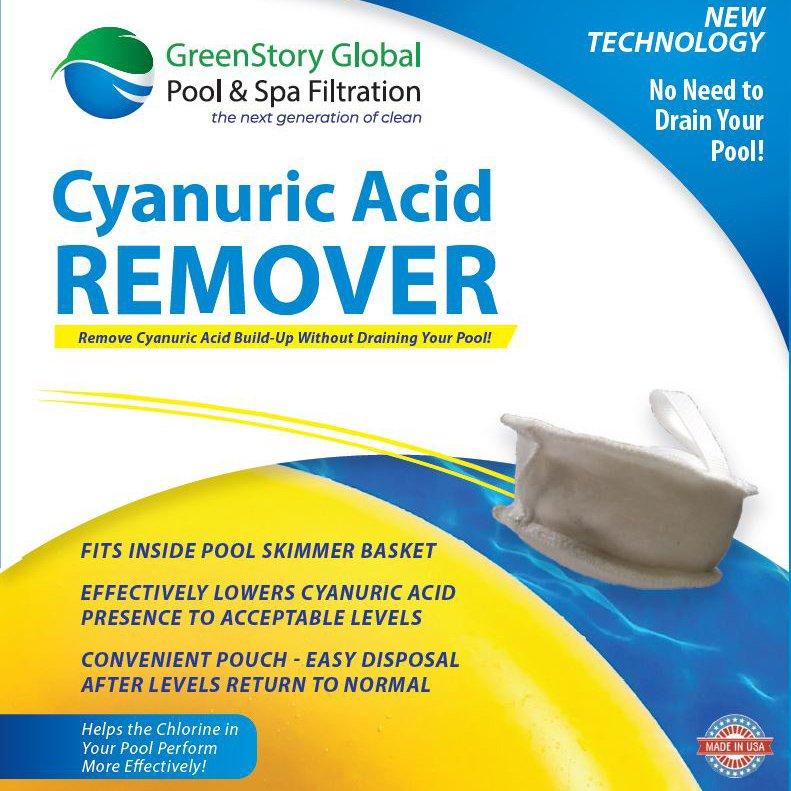 GreenStory Global  Cyanuric Acid Remover 1.5 lb