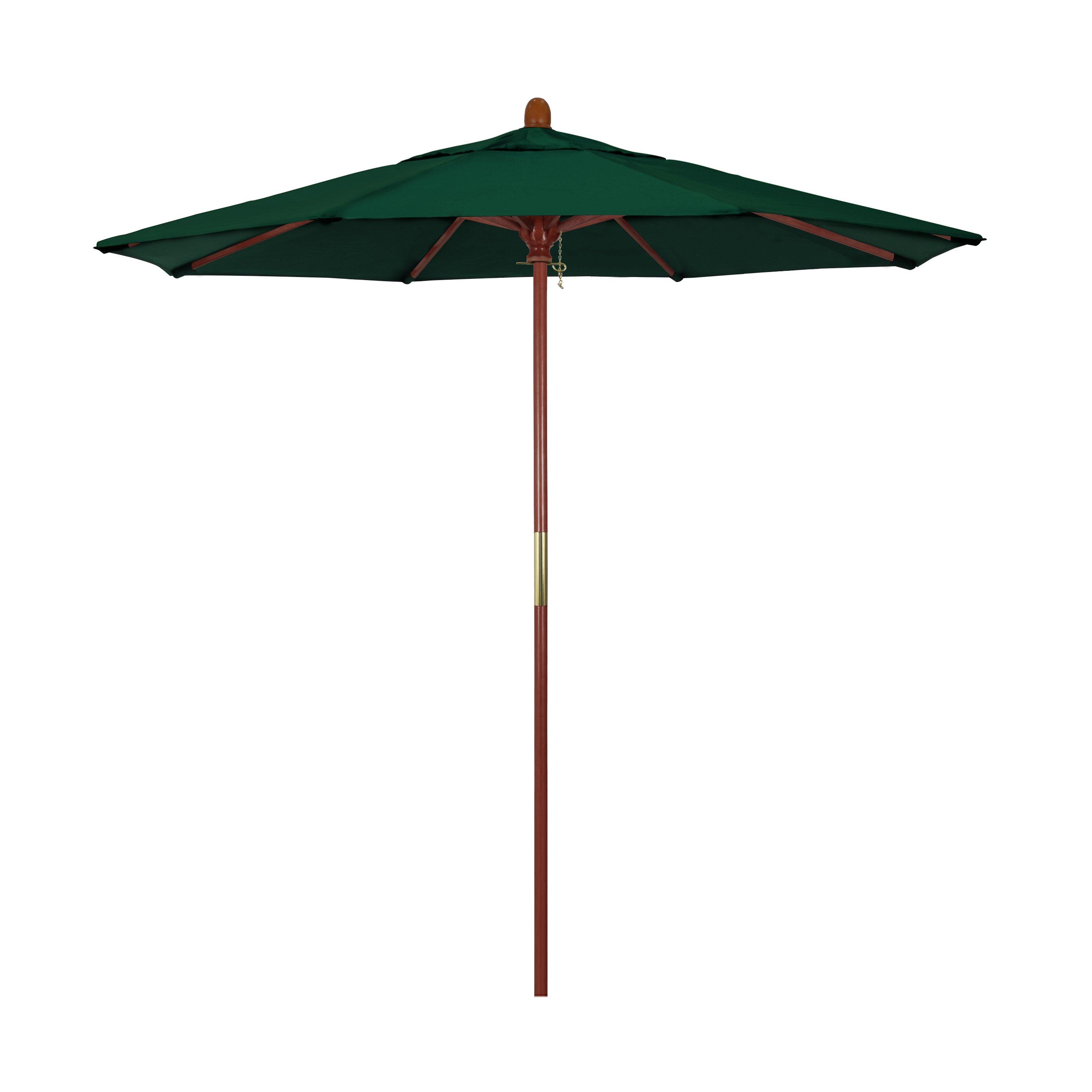 Grove Premium Wood 7.5 Umbrella  Red