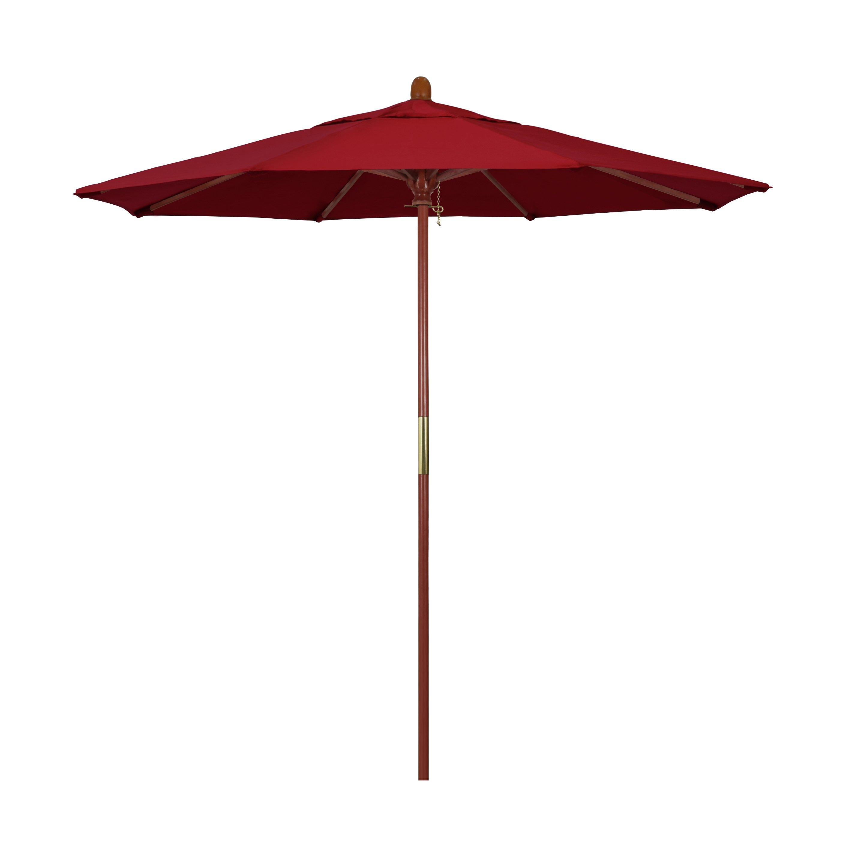 Grove Premium Wood 7.5 Umbrella  Hunter Green