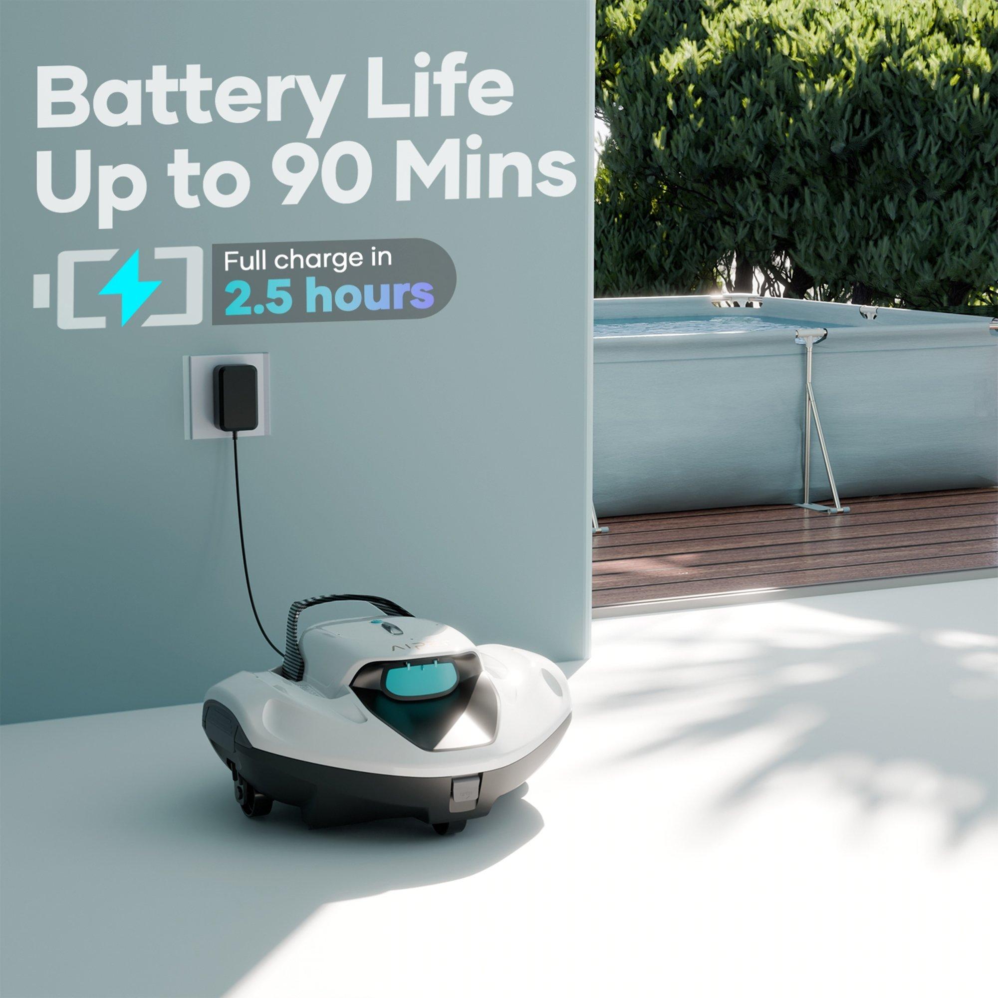 Scuba 800W Cordless Above Ground Robotic Pool Cleaner