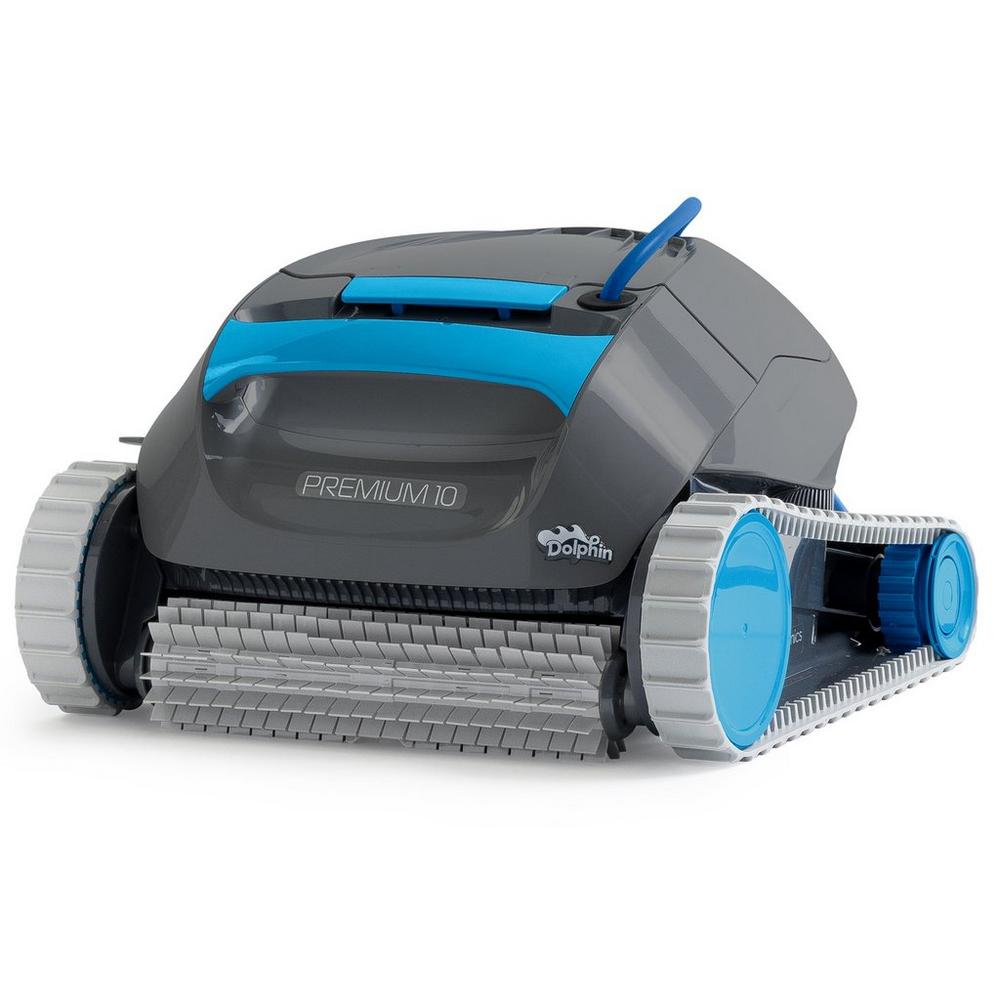 a dolphin branded pool cleaner
