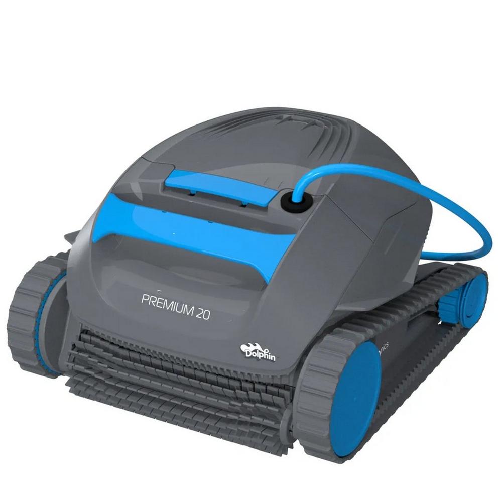 a dolphin branded pool cleaner