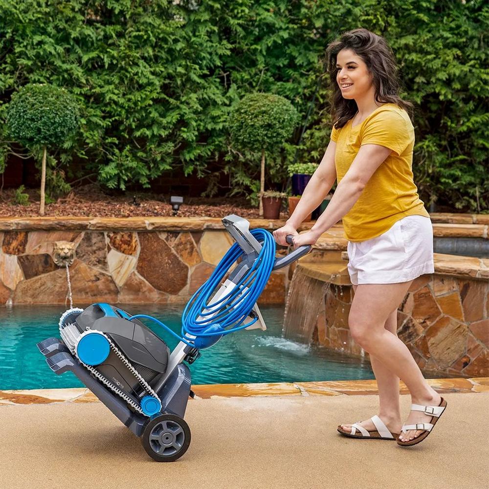 a dolphin branded pool cleaner