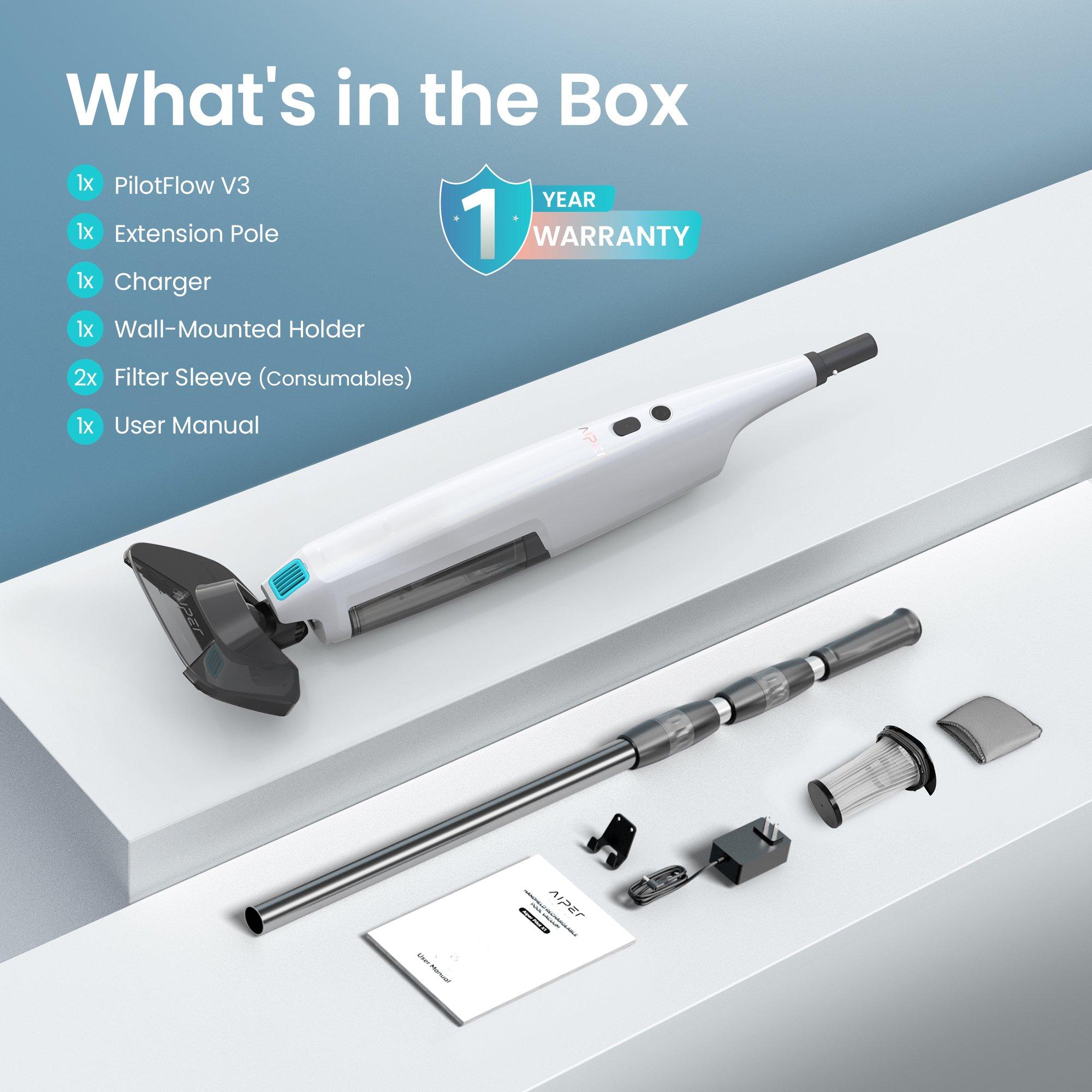 Aiper  PilotFlow V3 Handheld Pool Vacuum