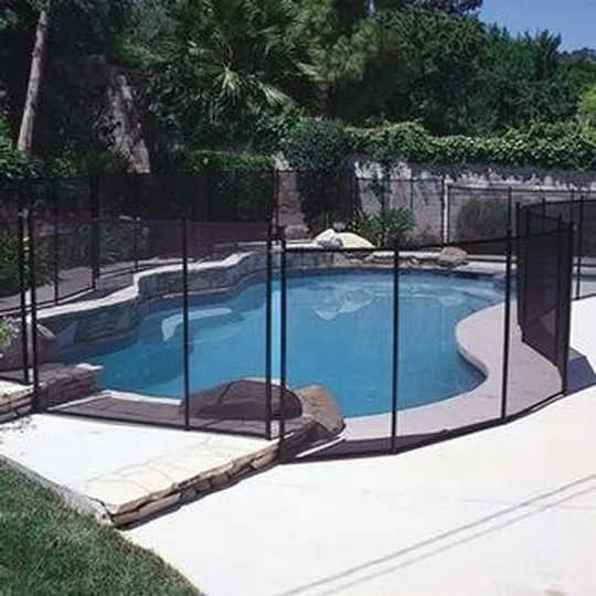 inground pool fence for pool safety