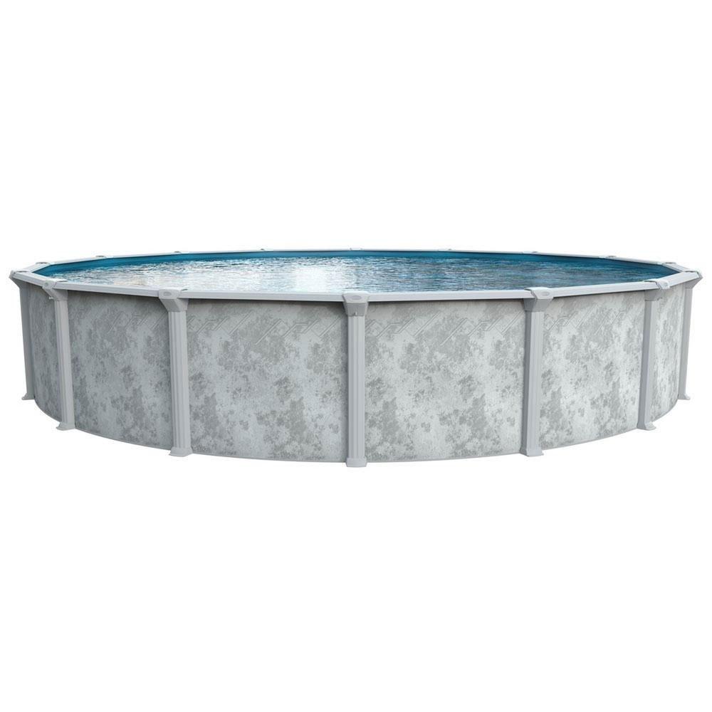 Ambassador 24 x 52 Round Above Ground Pool Package