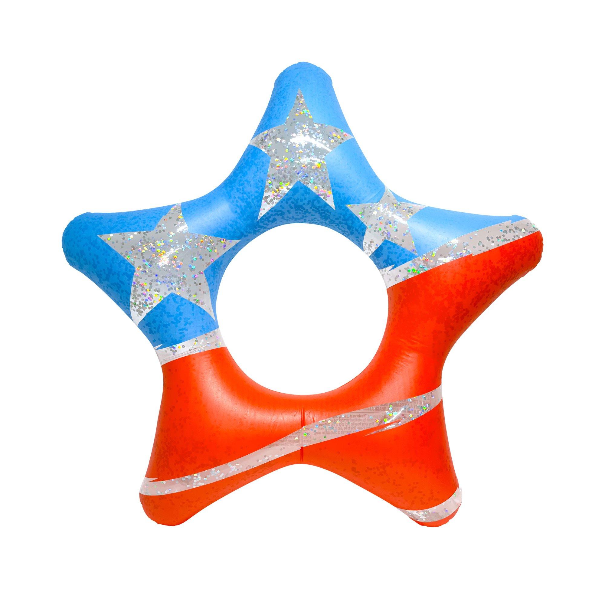 Star Spangled Glitter 48in Star
