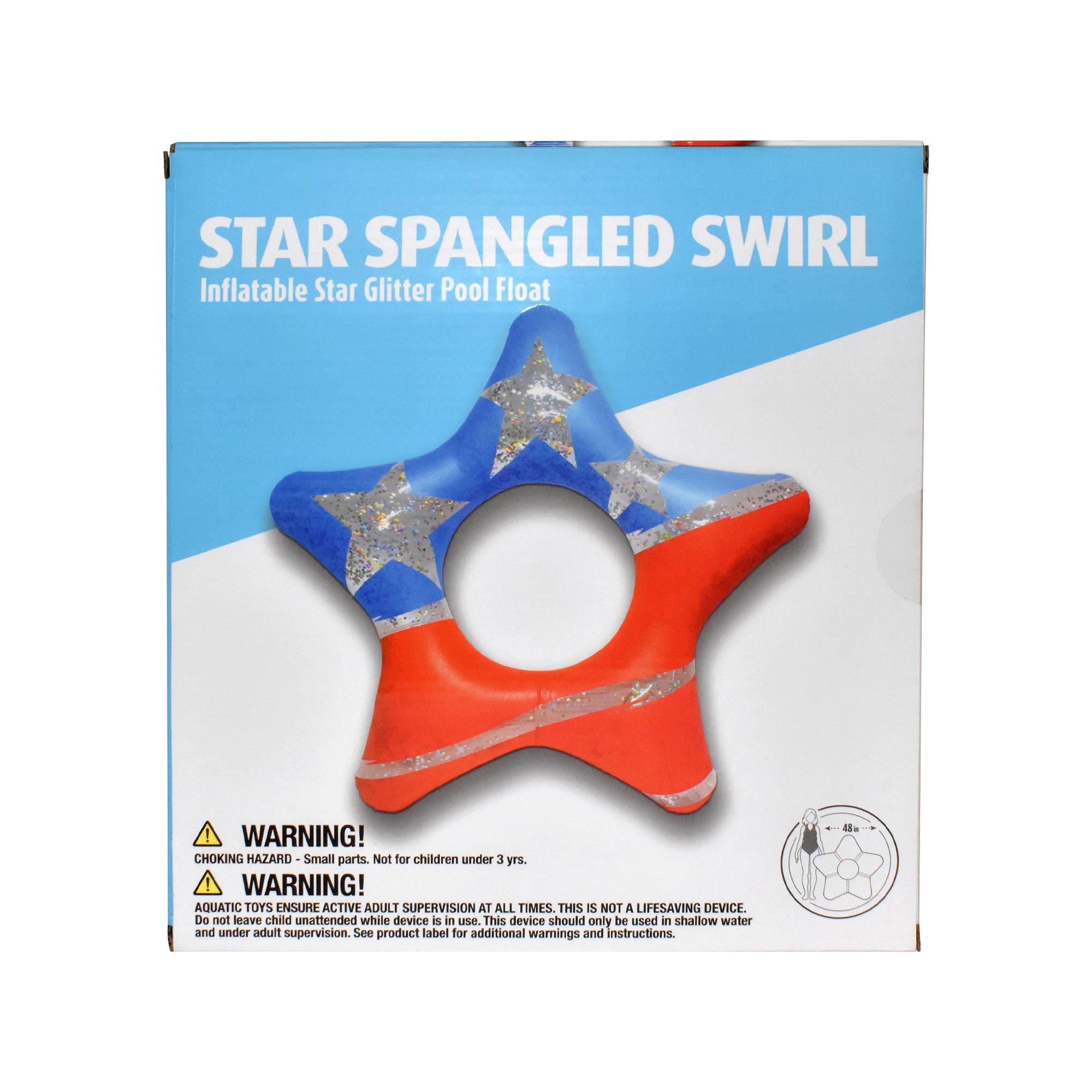 Star Spangled Glitter 48in Star