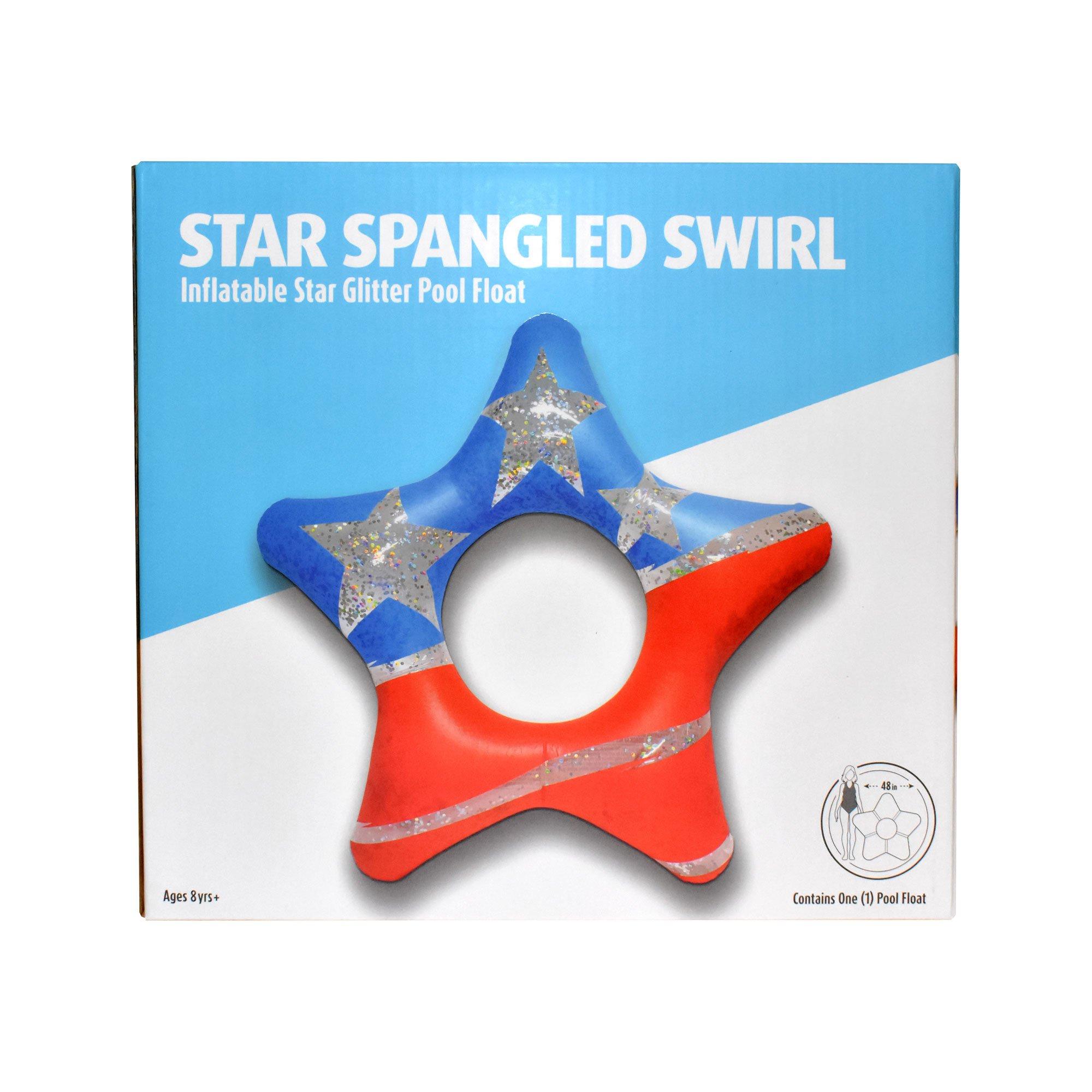 Star Spangled Glitter 48in Star