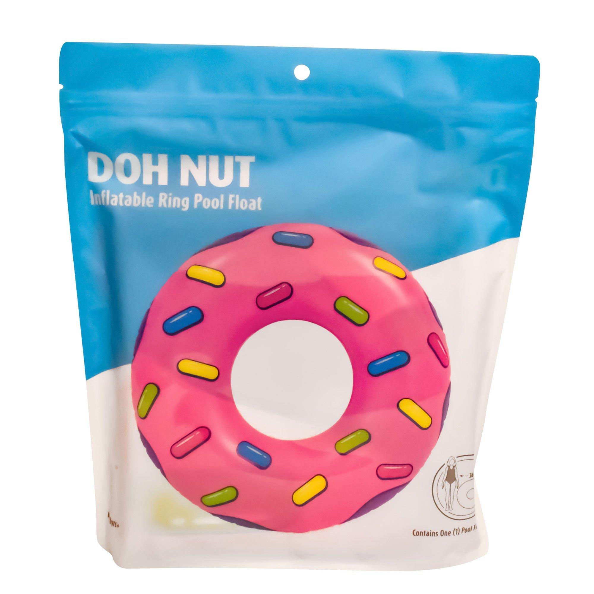 Doh Nut Inflatable Ring Pool Float