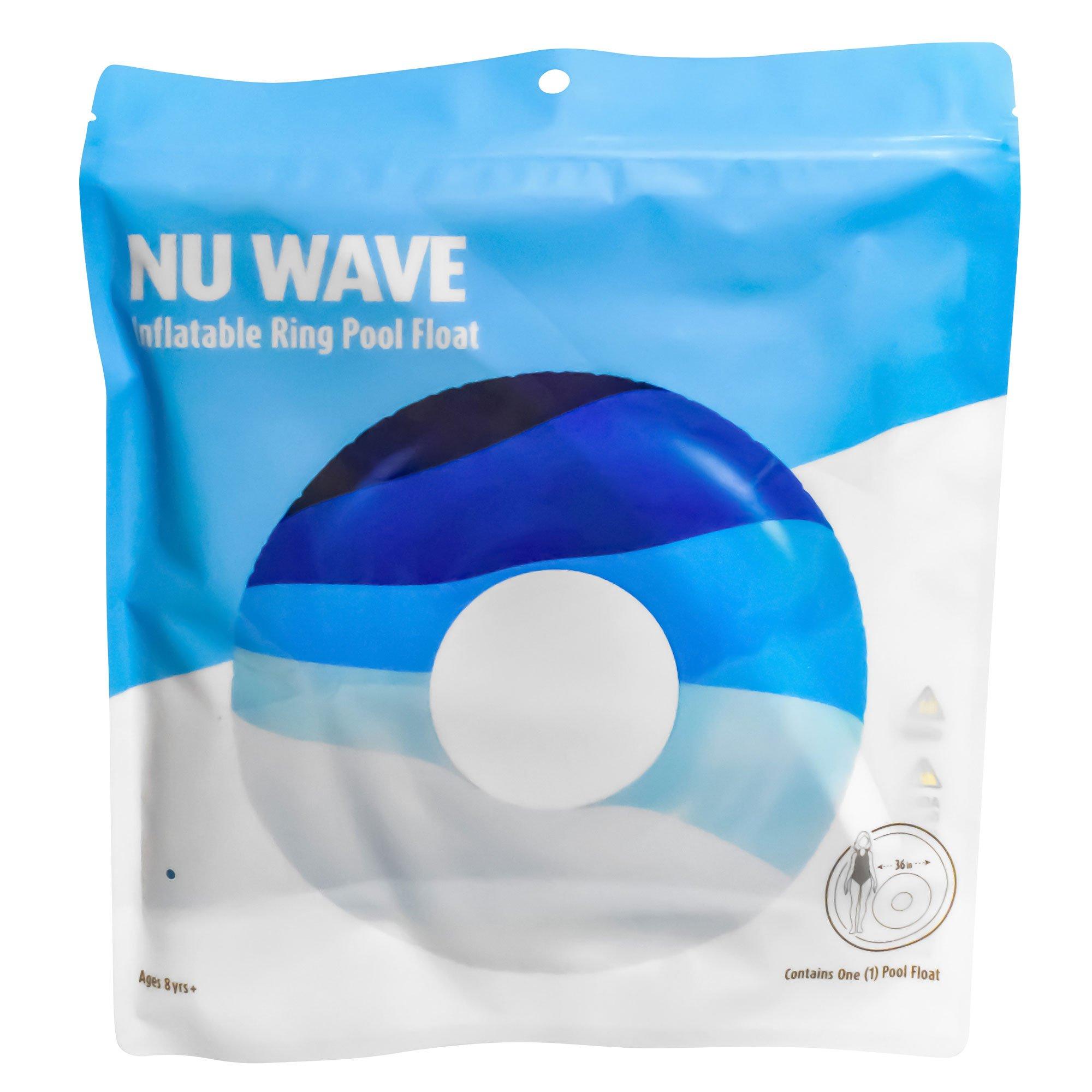 Nu Wave Inflateable Ring Pool Float