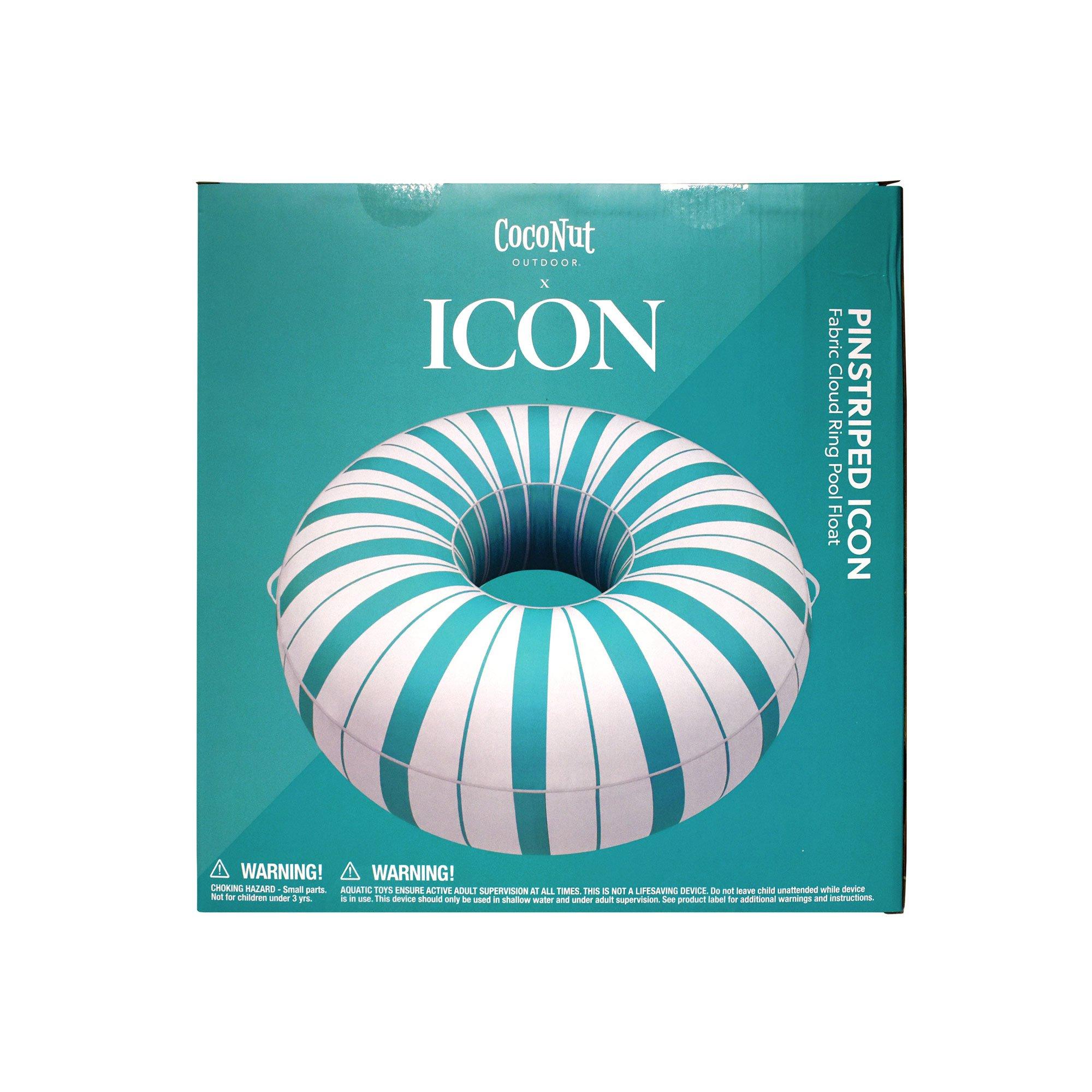 CocoNut  Pinstripe Icon Fabric Inflatable Pool Float