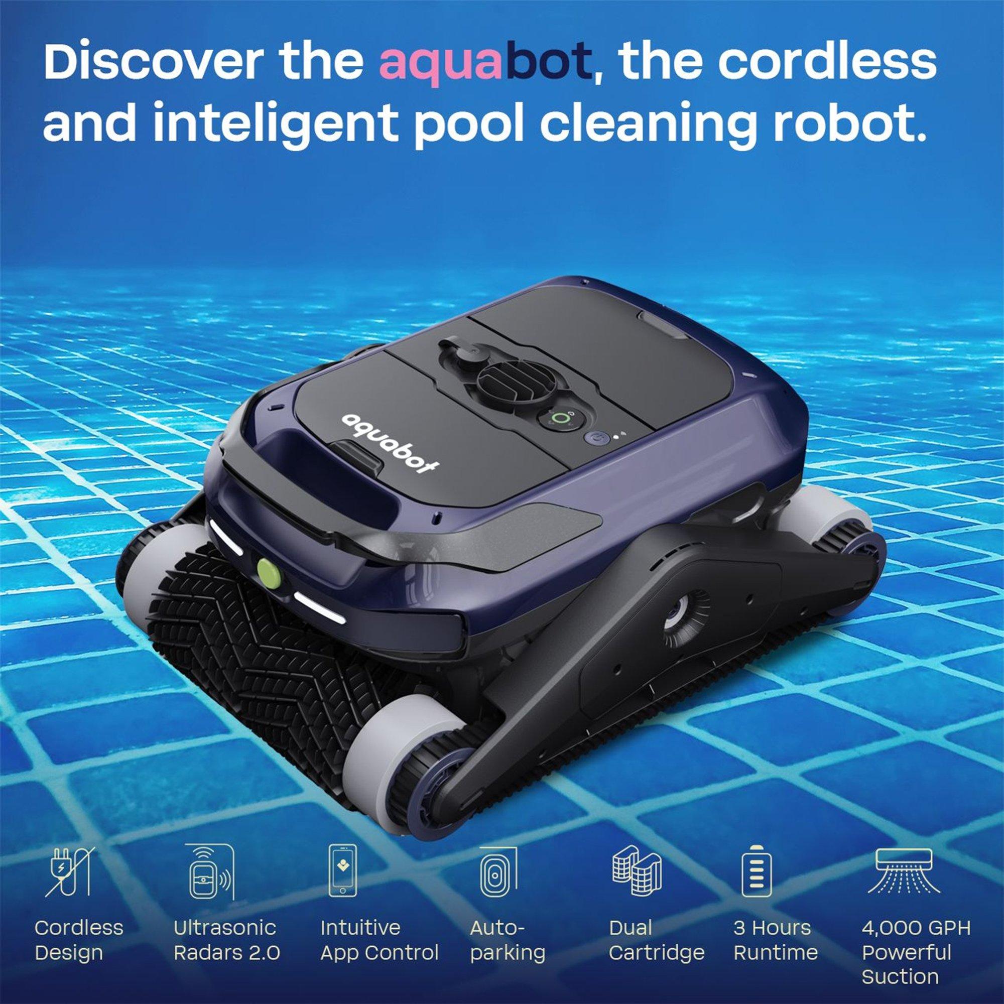 AQUABOT Cordless Robotic Pool Cleaner