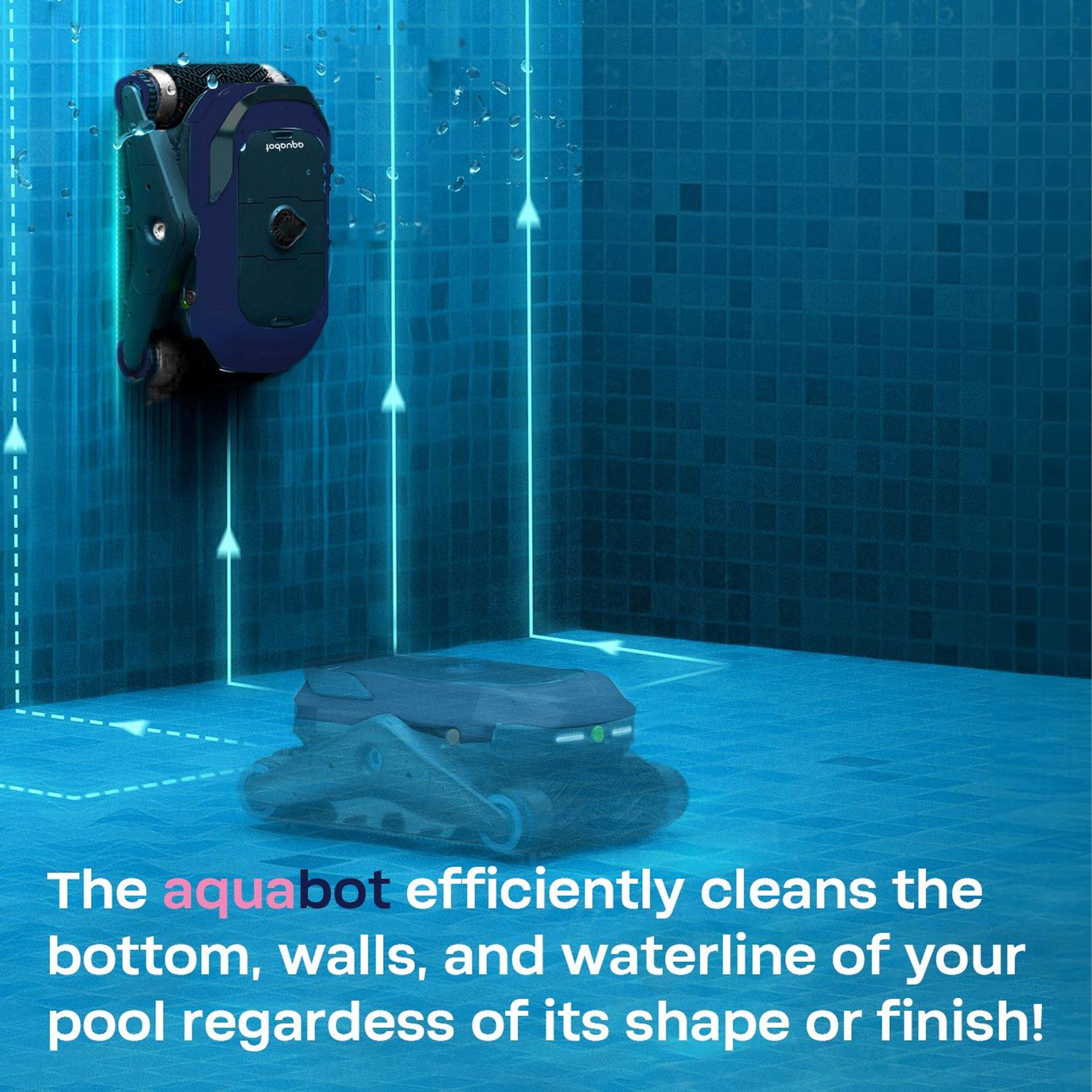 AQUABOT Cordless Robotic Pool Cleaner
