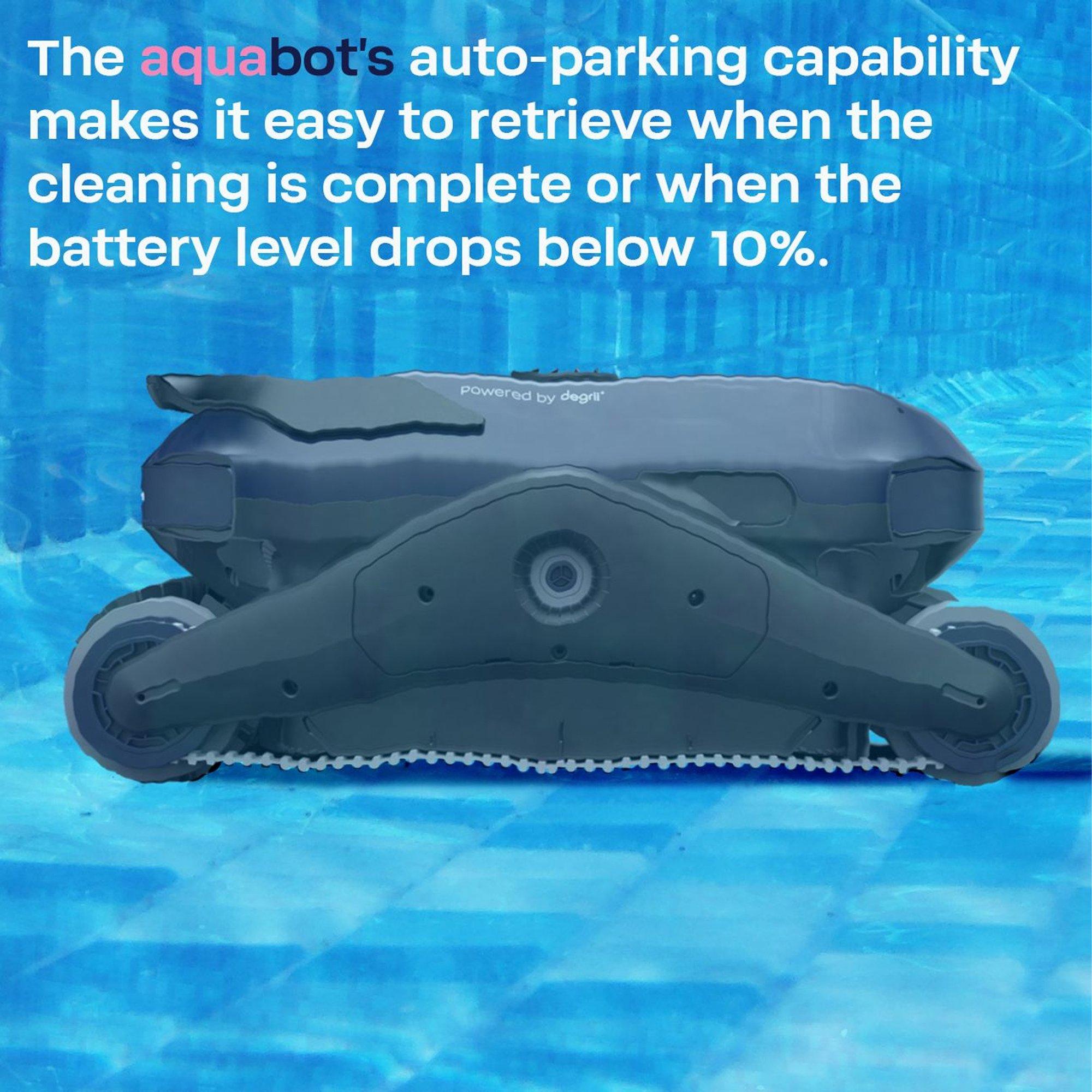 AQUABOT Cordless Robotic Pool Cleaner