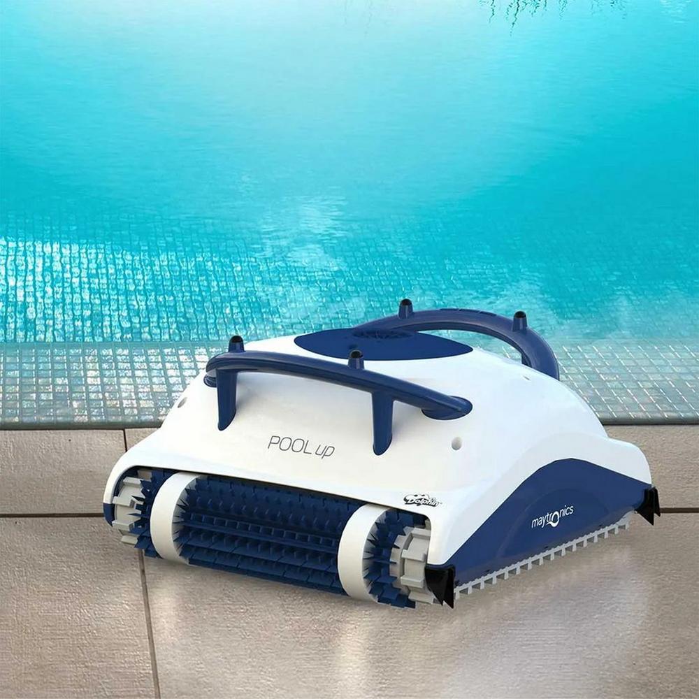 a dolphin branded pool cleaner