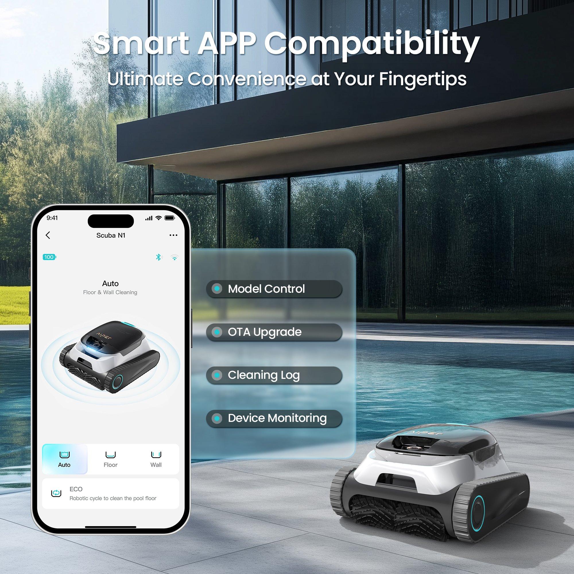 Scuba N1 Plus Cordless Robotic Pool Cleaner