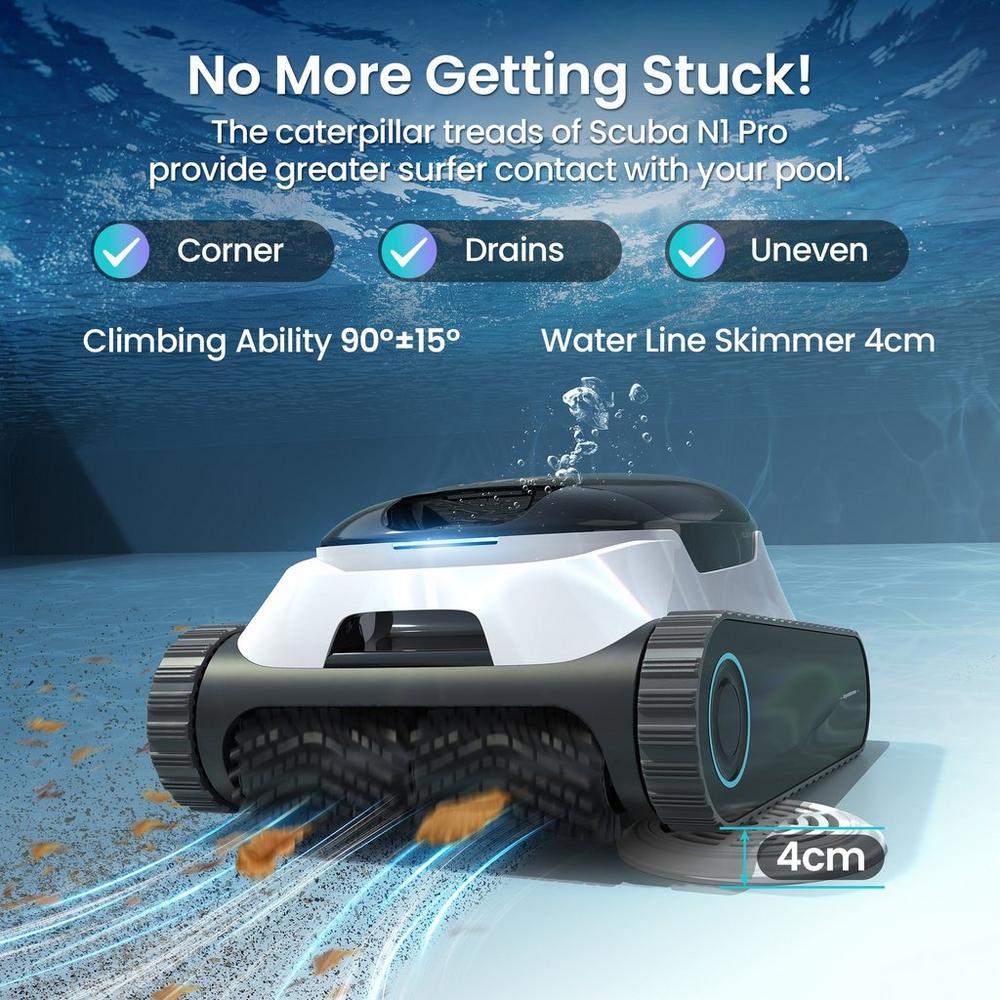 a Scuba N1 Plus pool cleaner