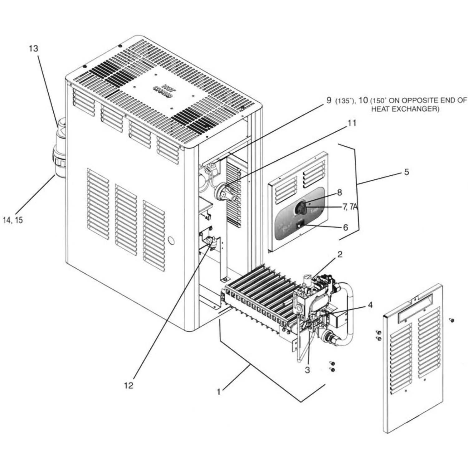 Jandy Hot Shot Pool Heater Parts