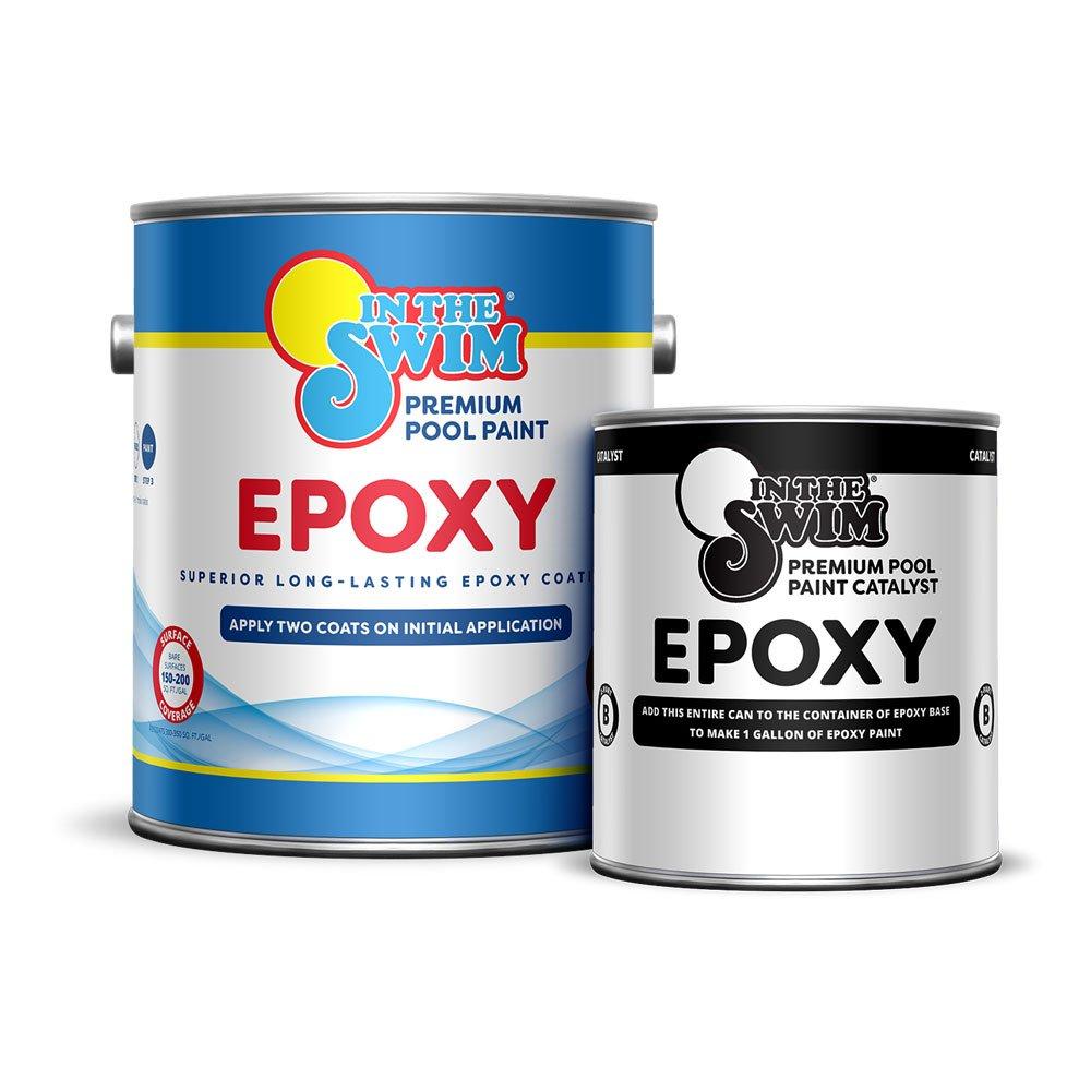 In The Swim  Premium High Build Epoxy  1 Gallon Pool Blue