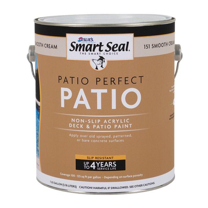 Smart Seal  Patio Perfect Deck Paint 1 Gallon Smooth Cream