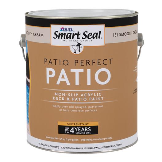 Smart Seal  Patio Perfect Deck Paint 5 Gallon Smooth Cream