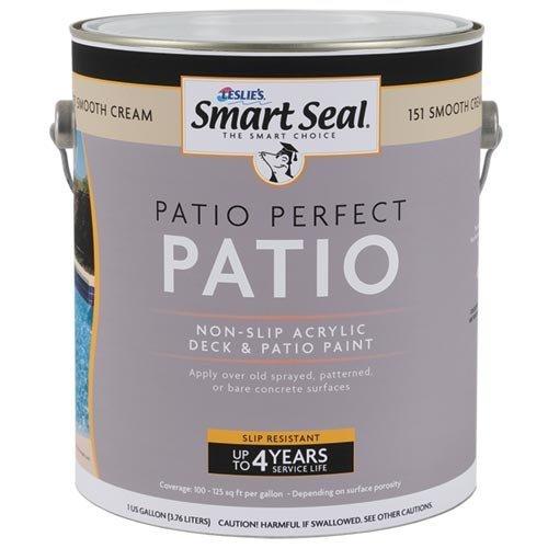 Smart Seal Patio Perfect Deck Paint, 5 Gallon, Desert Tan