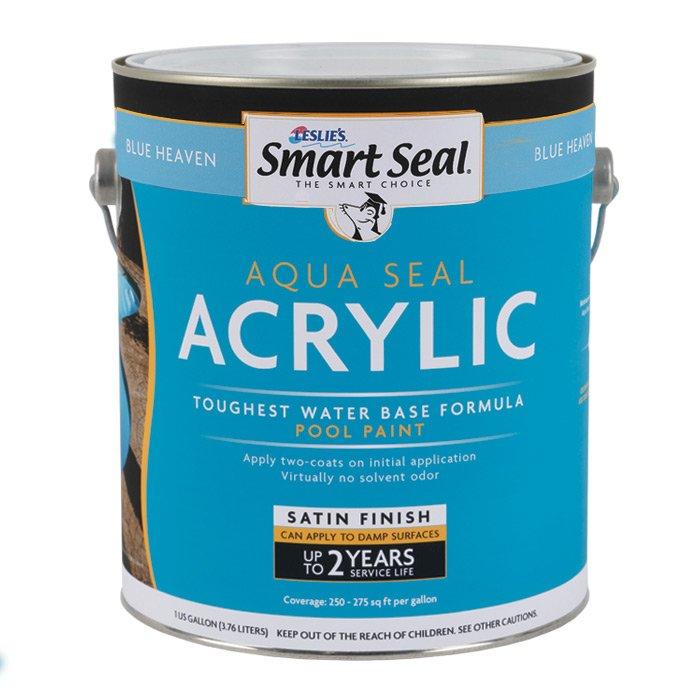 Smart Seal  Aqua Seal Acrylic Pool Paint 1 Gallon Blue Heaven