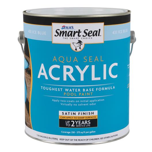 Smart Seal  Aqua Seal Acrylic Pool Paint 1 Gallon Black