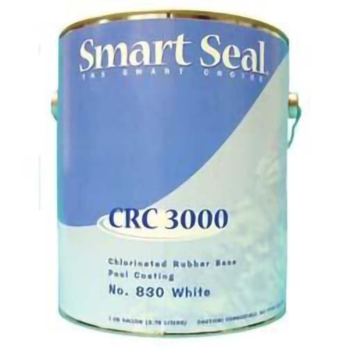 CRC 3000 Rubber Pool Paint, 1 Gallon, White