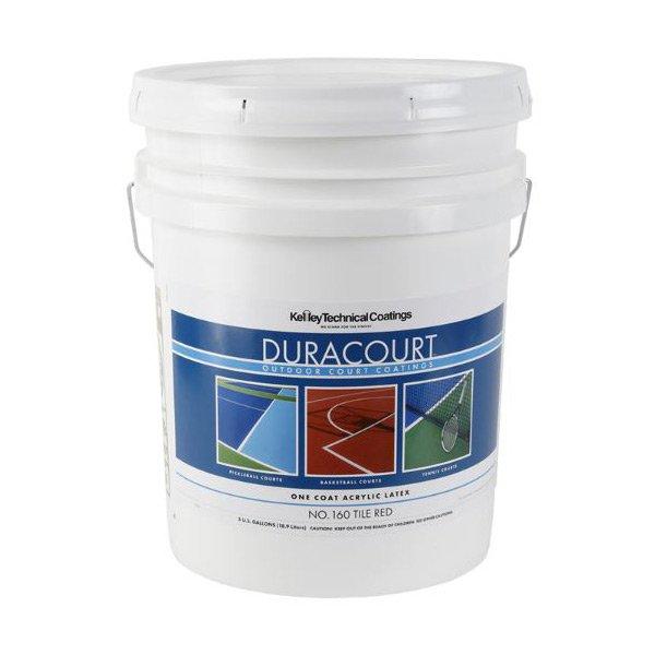 Kelley Technical Coatings  Duracourt Tennis Court Paint Tile Red 5 gal