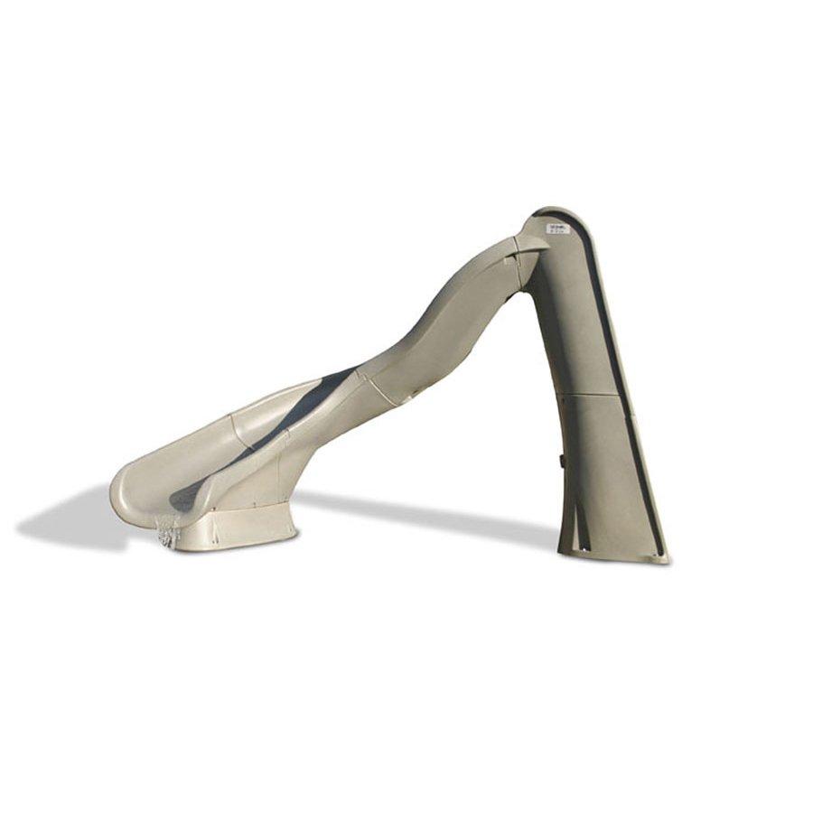 S.R Smith  TurboTwister Right Turn Complete Pool Slide  Gray Granite