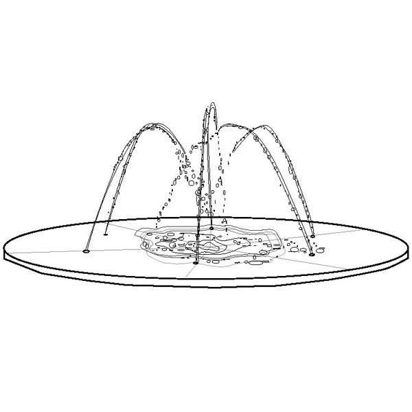 S.R Smith  Wetdek 6 Nozzle Poolside