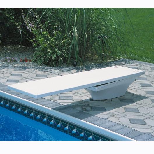 S.R Smith  6 Fibre-Dive Diving Board with Flyte-Deck II Stand Radiant White