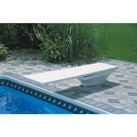 S.R Smith  8 Fibre-Dive Diving Board with Flyte-Deck II Stand Radiant White