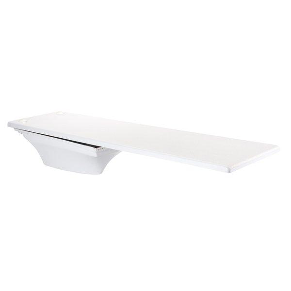 S.R Smith  8 Fibre-Dive Diving Board with Flyte-Deck II Stand Radiant White