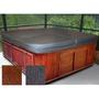 79" x 86.5" Hot Tub Cover, Brown